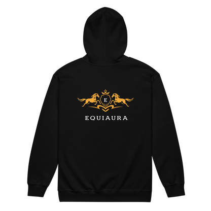 EQUIAURA Men's Zip Hoodie - Black