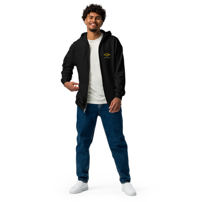 EQUIAURA Men's Zip Hoodie - Black